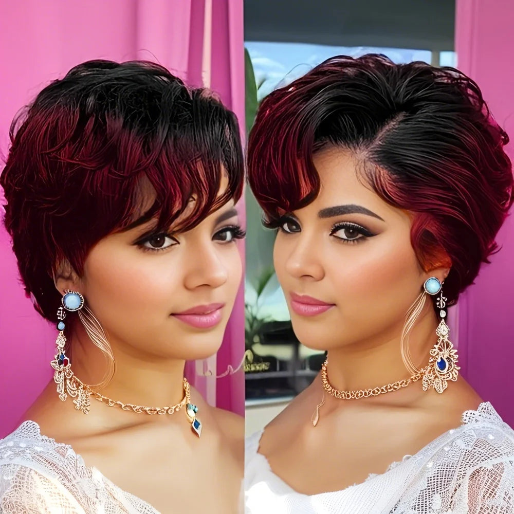 13×4 Lace Front Pixie Wig