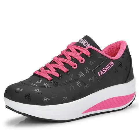 Zapatillas casual de plataforma para mujer