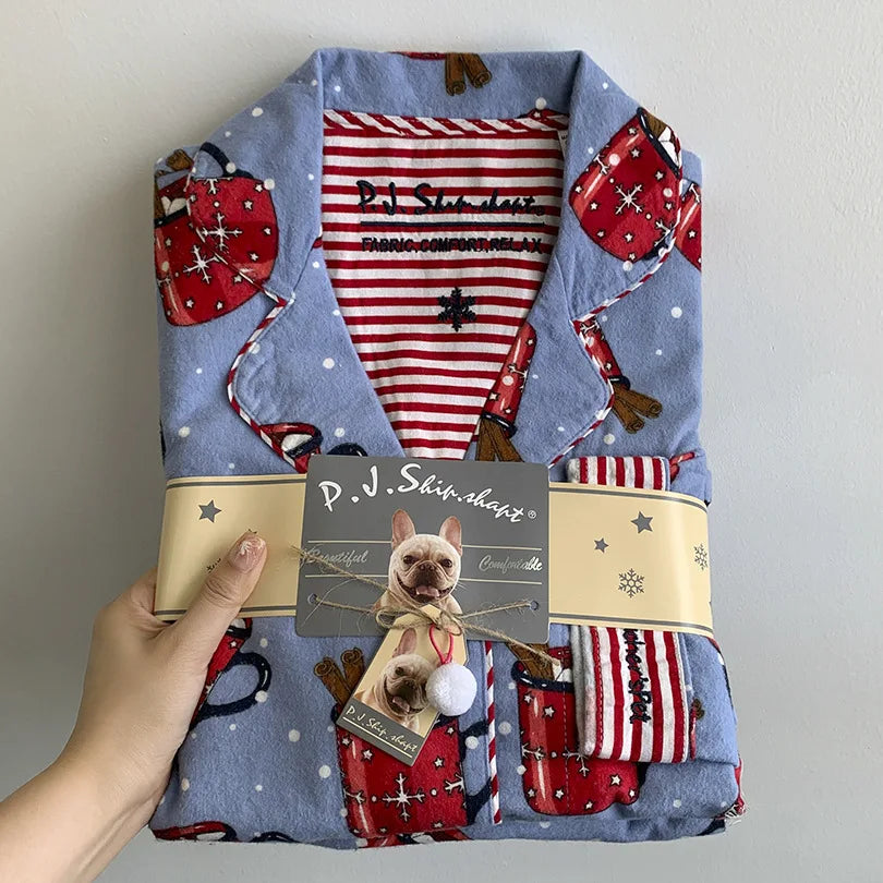 Pijama de 2 piezas para mujer, Conjunto de pijama de 2 piezas para mujer, Conjuntos de ropa de dormir de 2 piezas 100% algodón para mujer, Conjunto de ropa de casa holgado