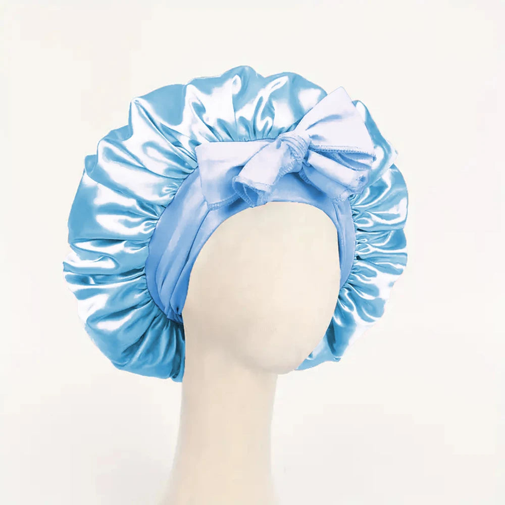 Gorro de satén para dormir