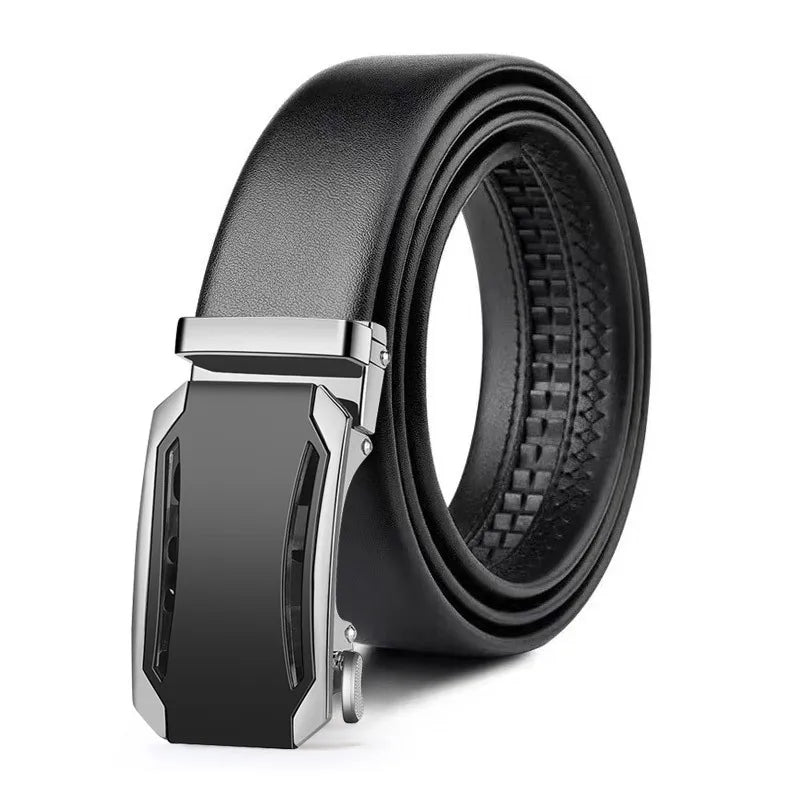 Men’s Automatic Buckle Leather Belt