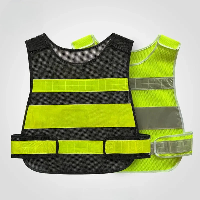 High Visibility reflective Safety Vest Workwear Executive Vest Waistcoat Jacket Indispensible Vest comfortable clothing