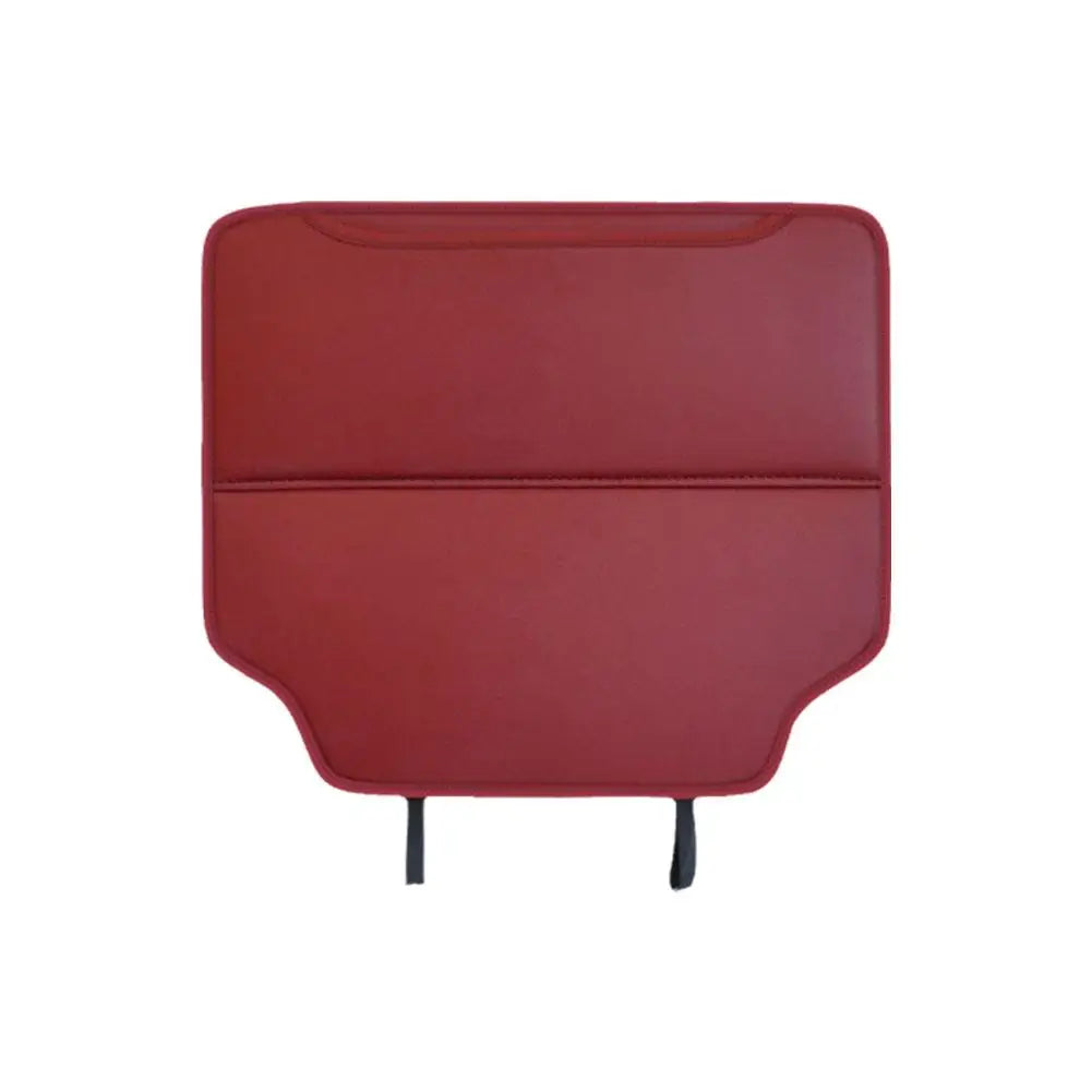 Protector de asiento de coche de alta calidad para niños, protector de respaldo de asiento de coche de cuero PU, protector de asiento de coche para niños, alfombrilla antideslizante para asiento trasero de coche