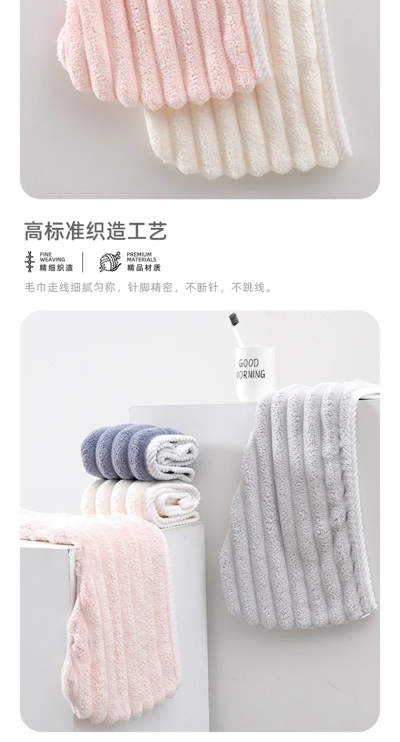 Gorro Secador de Pelo para Mujer, Gorro de Microfibra Grueso y Súper Absorbente para Secar el Cabello, Gorro de Secado Rápido, Toalla Turbante para el Pelo