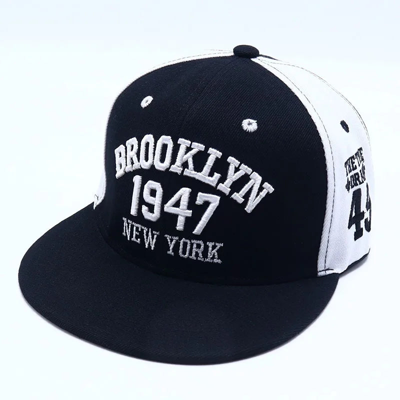 Gorras de béisbol de moda para hombres y mujeres, ajustables con letras bordadas, gorras de hip hop, sombrero para el sol, gorra Snapback Unisex, venta al por mayor