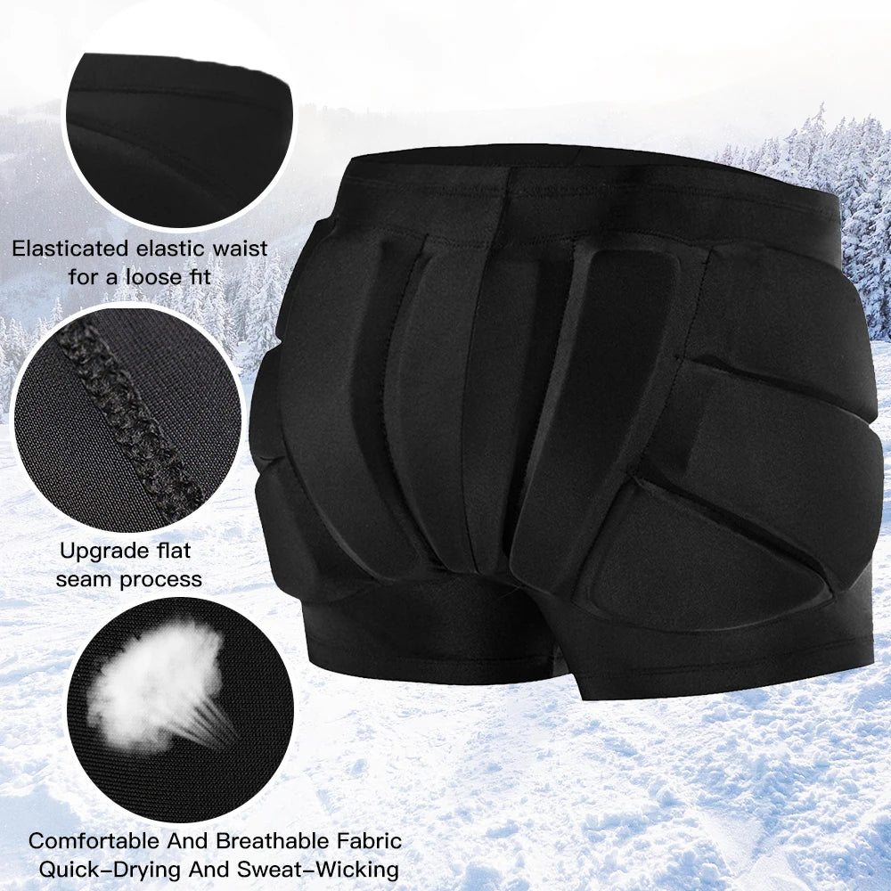 Protections pour enfants pour patins à roulettes, accessoires de protection pour les fesses et le coccyx, protections pour les hanches des enfants, protections pour les hanches de ski, équipement de protection