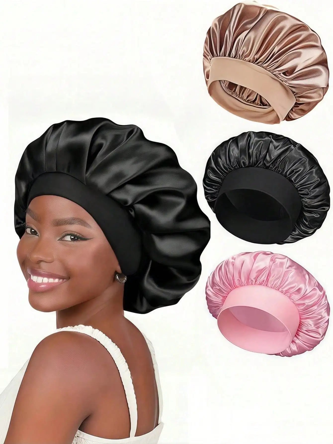 Silk Satin Sleep Bonnet