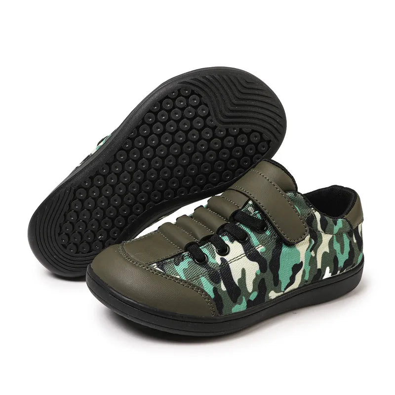 Zapatillas deportivas para niños Slipstop, zapatos para niños pequeños, zapatos descalzos para bebés, zapatos planos para estudiantes, para caminar al aire libre, trekking y escuela