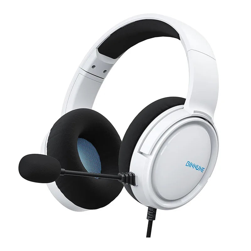 Auriculares gaming BINNUNE con micrófono para PS4 PS5 Xbox Series X|S Xbox One PC Switch Auriculares gaming con cable para Playstation 5 Xbox 1