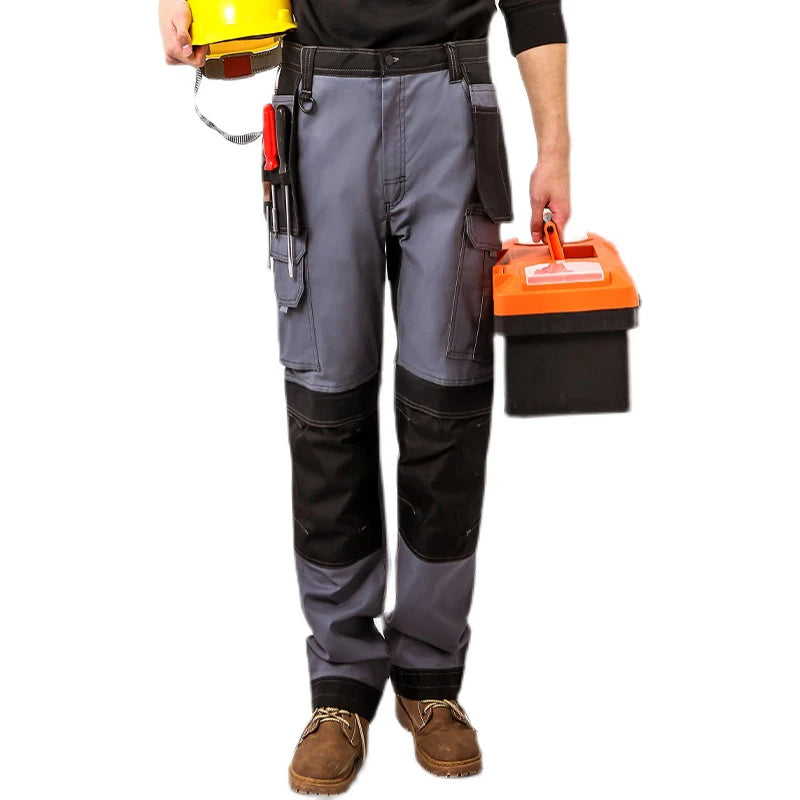 Pantalones de trabajo multifuncionales para hombre Pantalones de trabajo con cintas reflectantes