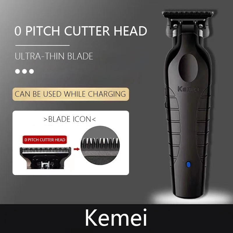Kemei KM-2299 Máquina cortapelo recortadora de cabello para hombre, cortadora de pelo profesional