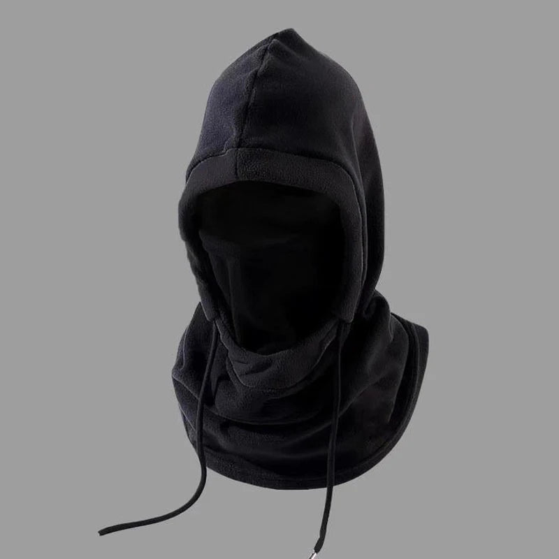 Gorro de invierno cálido con mascarilla y calentador de cuello 4 en 1, pasamontañas a prueba de viento para hombres y mujeres, protección contra el frío para ciclismo
