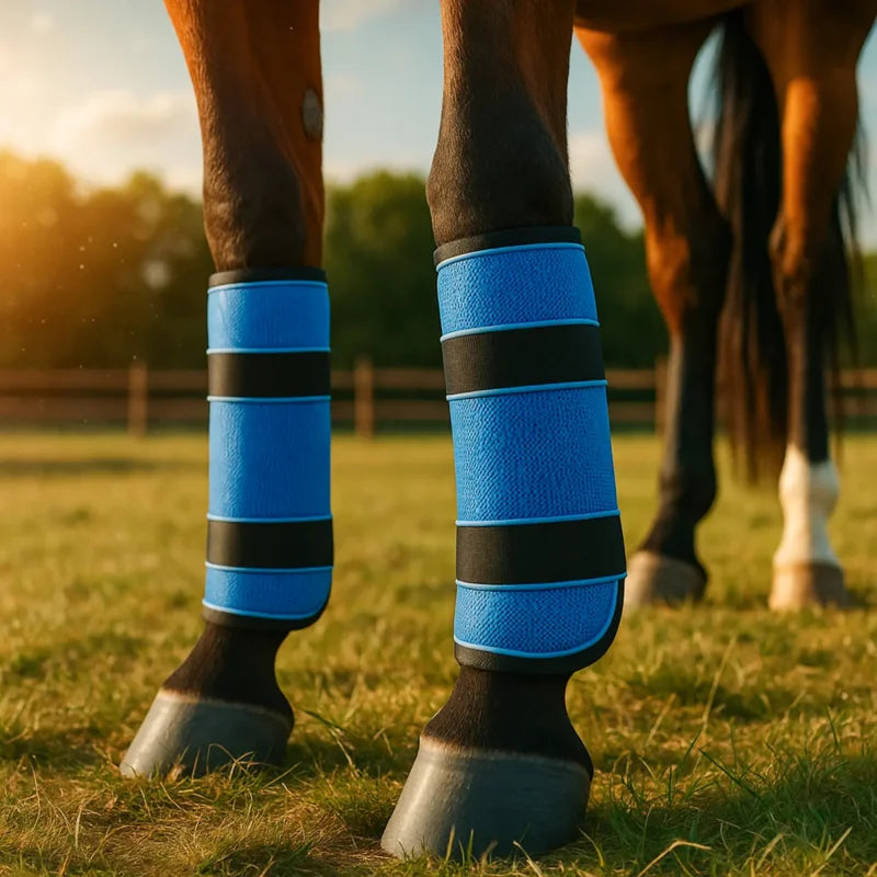 Horse care supplies, equestrian supplies, anti mosquito reflective design, horse leg protection covers, horse leg guards