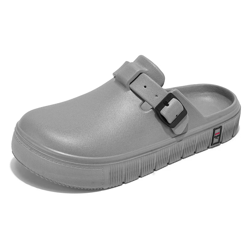 Chaussons médicaux HKDQ pour hommes, médecins, infirmières, chaussures chirurgicales antidérapantes, imperméables, EVA, pantoufles de travail respirantes pour chefs cuisiniers