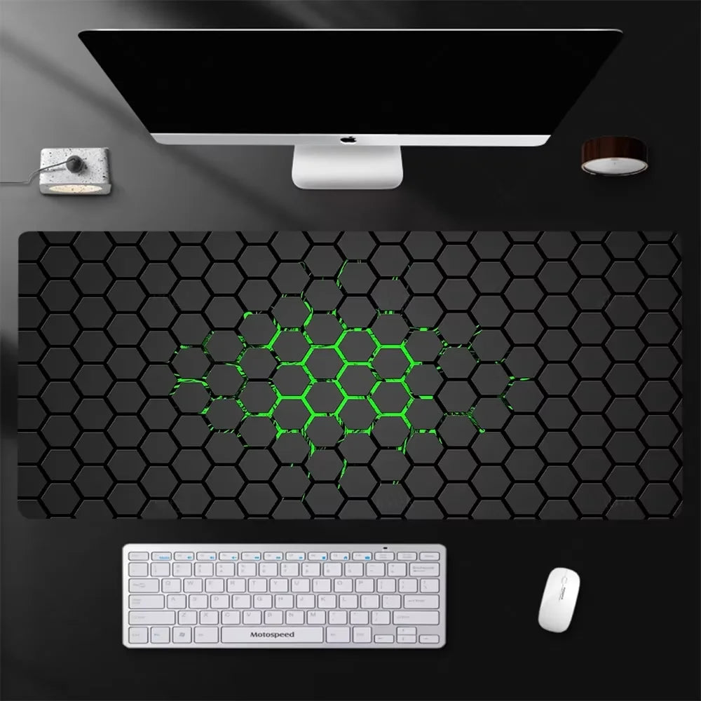 Gaming musematte musematte gamer skrivebordsmatte stor tastaturmatte xll teppe databordoverflate for tilbehør xl ped mauspad