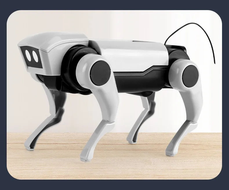 Robot de control remoto para niños, juguete mecánico con control remoto, enseñanza de ciencias, modelo de montaje DIY, juego de juguetes eléctricos para niños, regalo