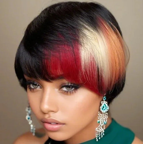Highlight Pixie Hair Wig