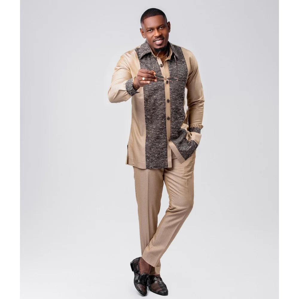 Men’s Luxury Two-Piece Suit – Modern, Stylish & Perfect for Travel or Banquets