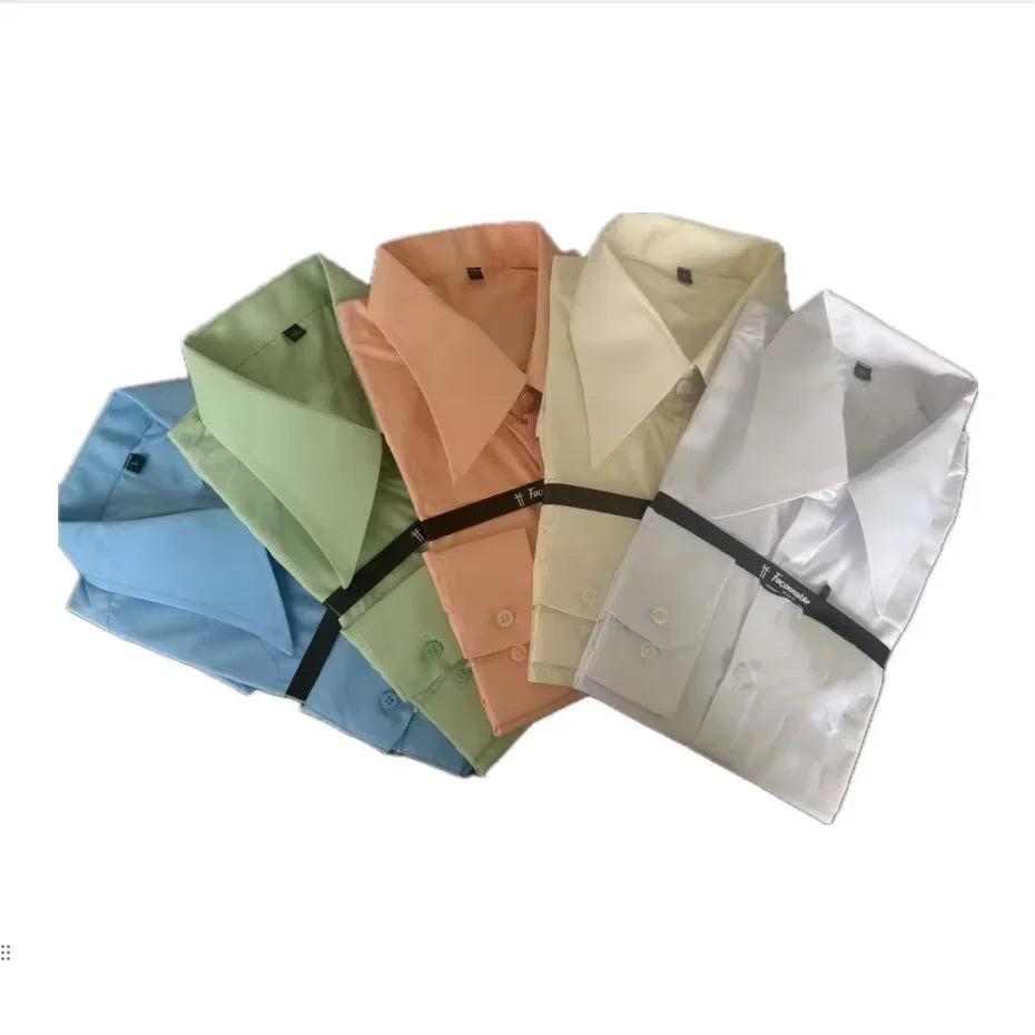 Camisa de hombre diseño retro marca de moda camisa de punta larga - camisa personalizada auténtica de apariencia retro para hombre