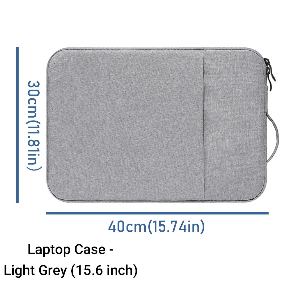 Laptop Sleeve Bag Handbag For 11“ 14” 15.6“ With Zipper Portable Notebook Cover Bag Inner Bladder For Macbook Lenovo Dell HP Bag