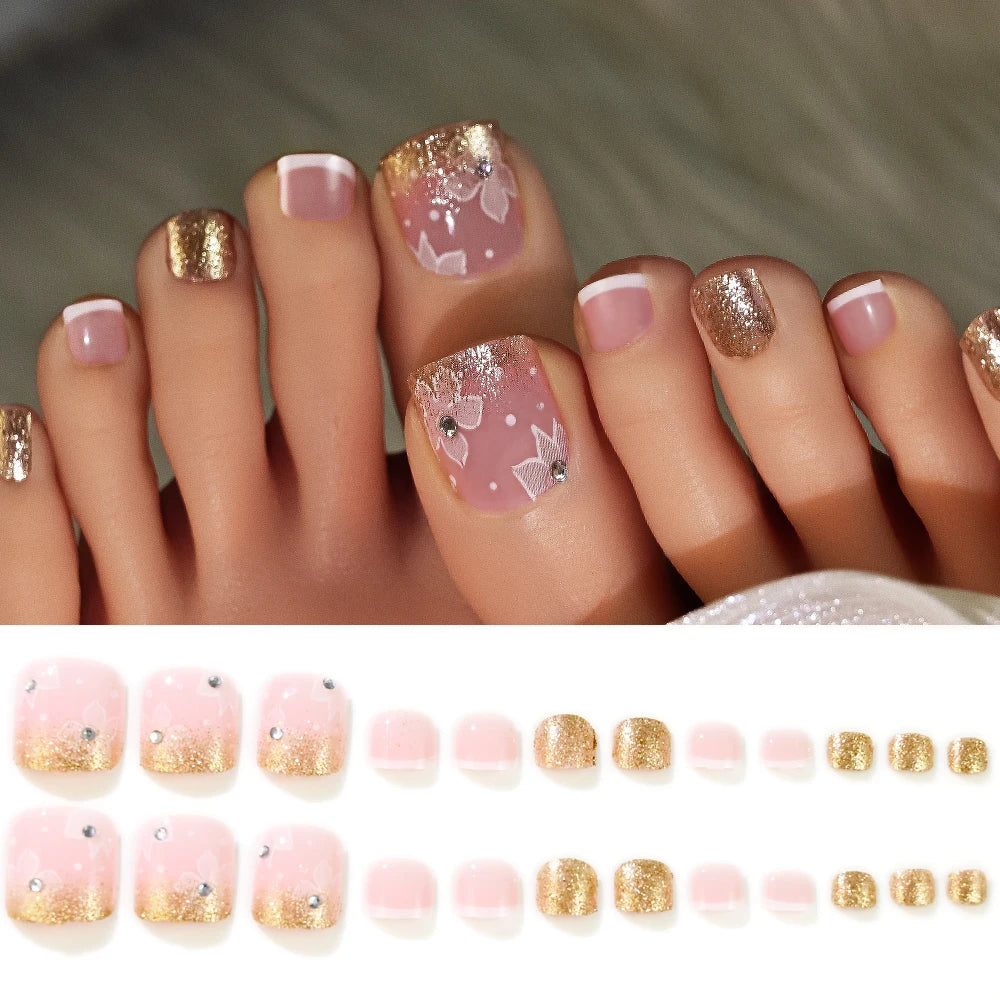 150/100/24Pcs Pink Matte French Press On Nail Tips Soft Full Cover Fake Nails Oval Almond False Nails Natural Extension Manicure