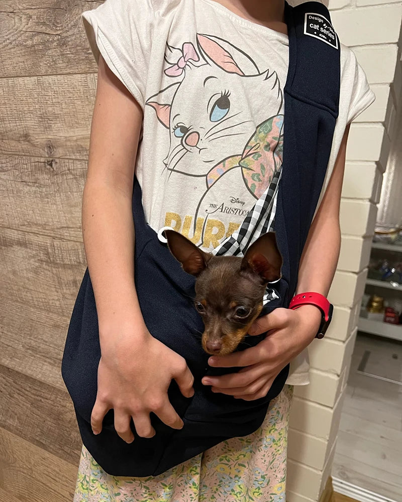 Bolsa Transportadora Ajustable para Perros, Bolsos de Hombro Individuales para Cachorros, Transportín Cómodo para Perros, Bolsillo Portabebés para Corgi