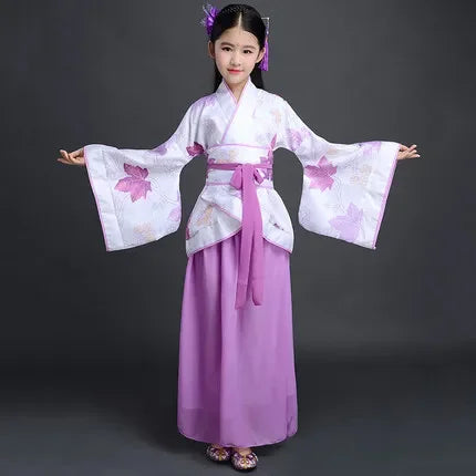 Vestido tradicional Hanfu para niñas