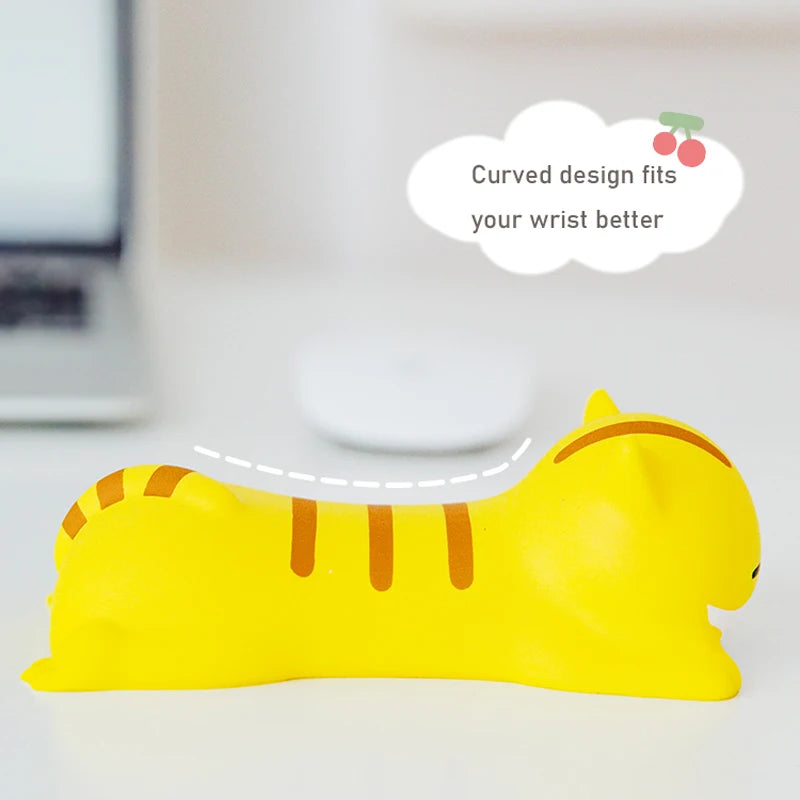 Nuevo y bonito soporte de muñeca para ratón, reposabrazos para ordenador portátil, escritorio ergonómico, juguetes Kawaii de aumento lento