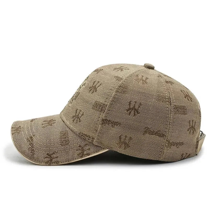 Casquettes de baseball pour hommes et femmes, style coréen, broderie, lettres, loisirs, voyage, plein air, soleil, nouvelle collection printemps et automne