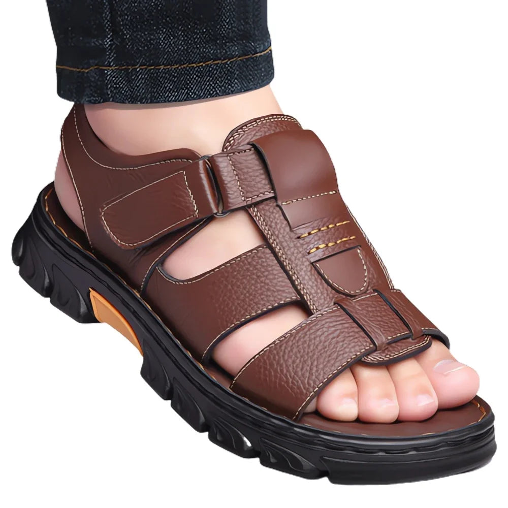 Men’s Leather Beach Sandals