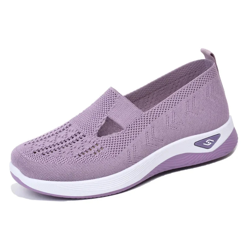 Damesko Sommer Uformelle Sneakers Pustende Netting Tykk Såle Rimelig Gratis Frakt