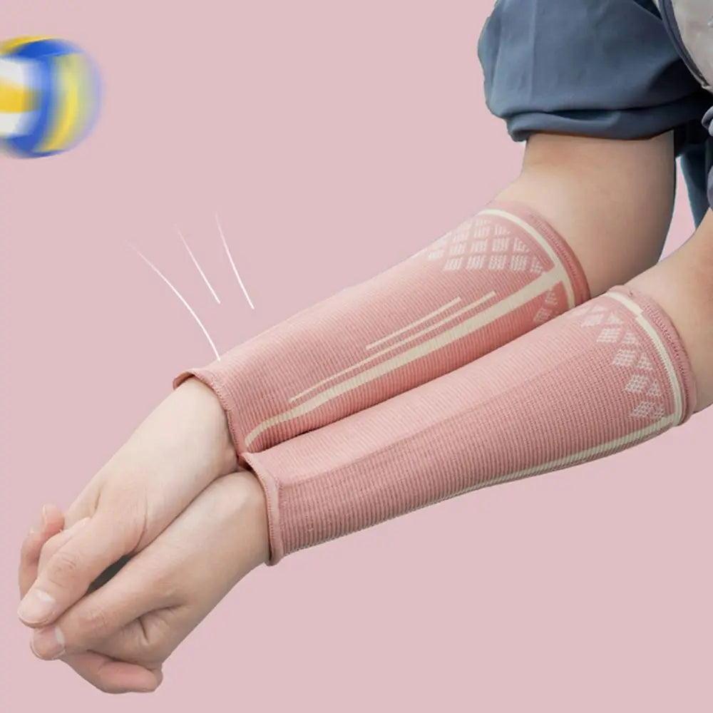 Seguridad Deportiva Accesorios Deportivos Manguito de Compresión para Antebrazo Muñequeras Deportivas Soporte para Muñeca Mangas de Voleibol Calentadores de Brazo