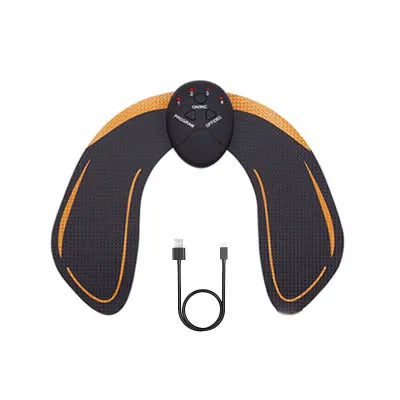 EMS Muskelstimulering Elektrisk Hoftetrener Magetreningsapparat Toning Fitnesstrening Vekttap Hjemmegym Treningsutstyr