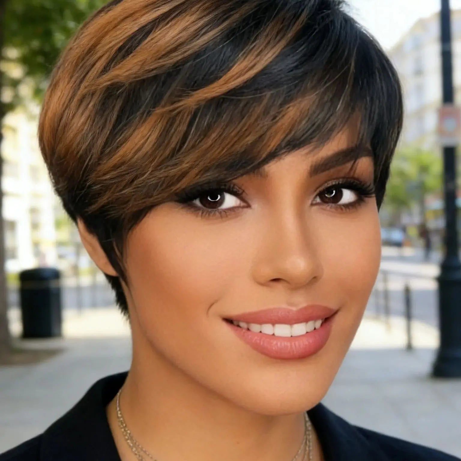 Ombre 1B/30 Pixie Wig