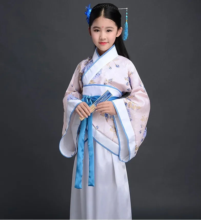 Vestido tradicional Hanfu para niñas