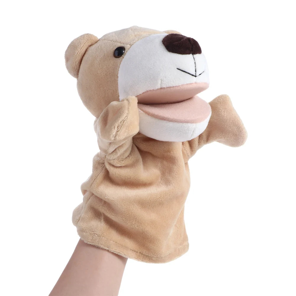para Niños Peluches Peluches Oso Tiburón Peluches Marioneta de Dedo Títere Animal Muñeco de Peluche