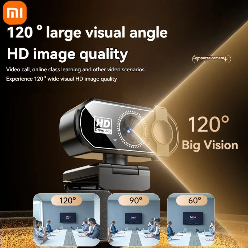 Xiaomi Q27 4K Webkamera 2K Autofokus Streaming Webkamera 1080P Full HD Videokamera Med Mikrofon For PC Laptop For Live 2025 Nytt