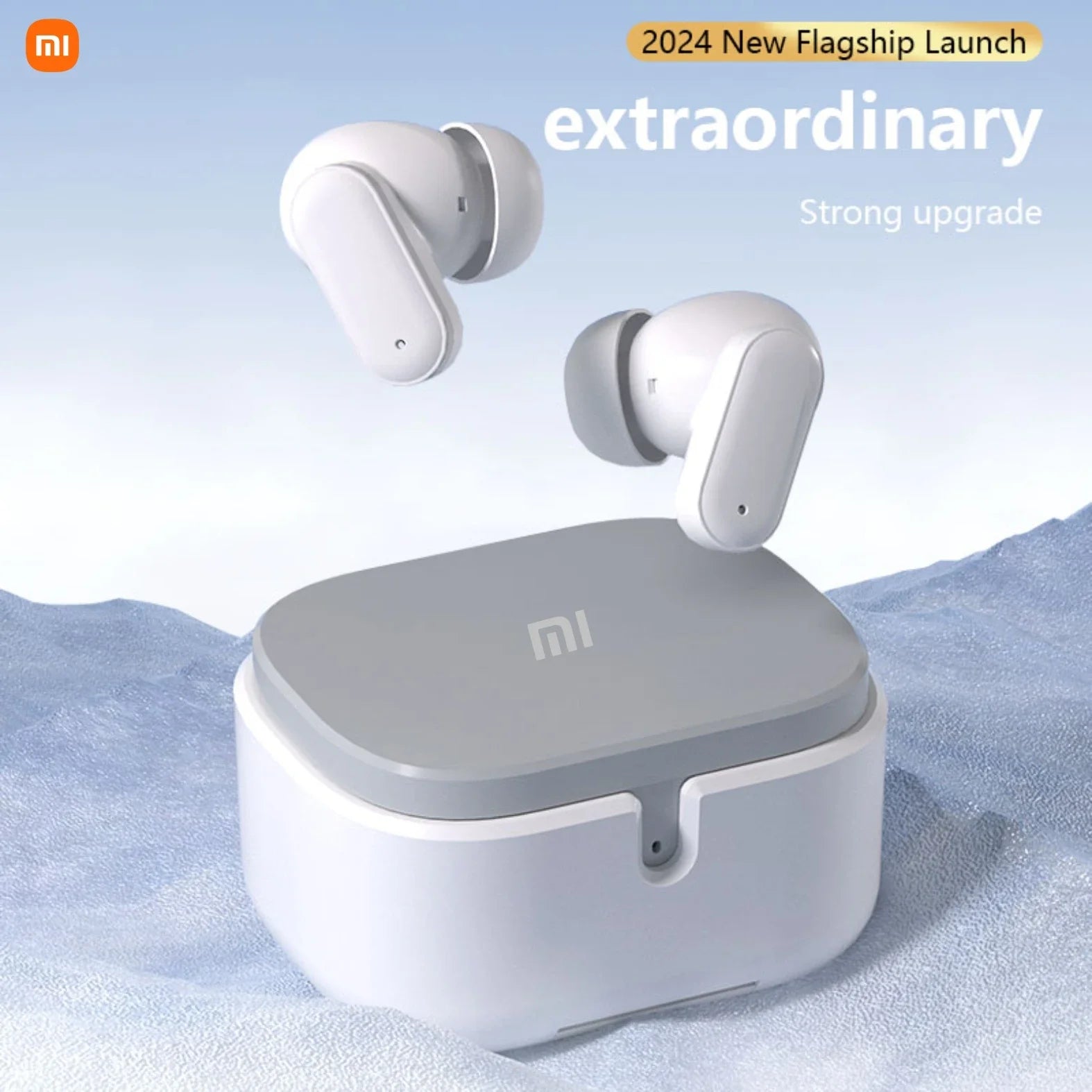 Xiaomi S35 Wireless Bluetooth 5.3 Earphones for High Definition Calls, Comfortable to Wear, Deep Noise Reduction, Touch Earphone