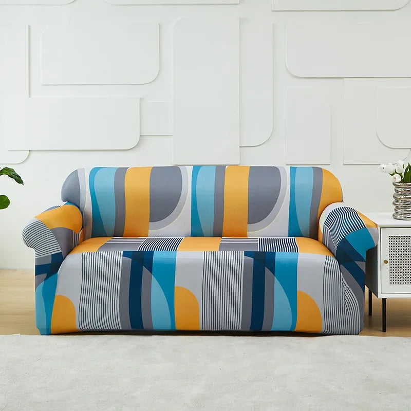 Stretch Printed Sofa Cover