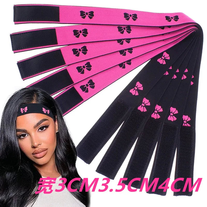 1 bande élastique pour perruque, pour les bords, les dentelles, les baby hair, réglable