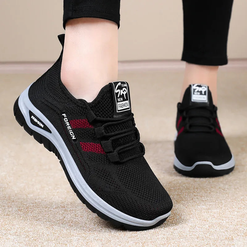 Zapatillas de malla cómodas