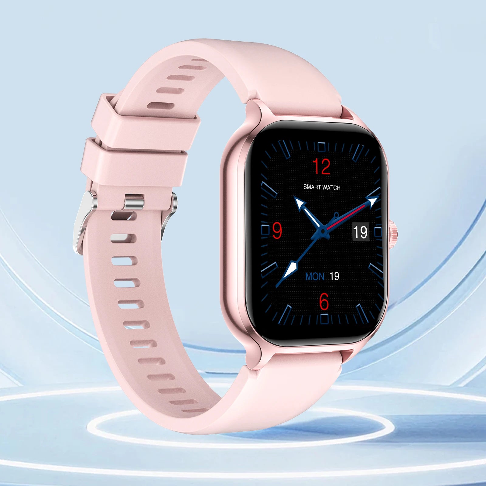 Reloj inteligente para mujer, pantalla táctil completa, llamadas Bluetooth, rastreador deportivo de actividad física, reloj inteligente para mujer
