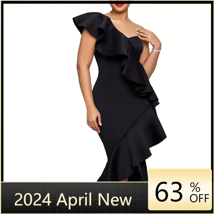 Polyester African Party Evening Dresses for Women Summer Elegant African Short Sleeve Long Maxi Dress Gowns Africa Clothing