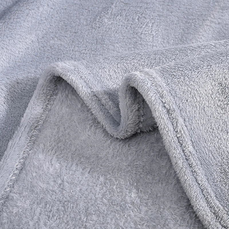 Couvertures douces et chaudes pour lits, jeté de lit en vison d'hiver, housse de canapé solide, couvre-lit, couvertures à carreaux d'hiver, drap d'hiver, couvre-lit