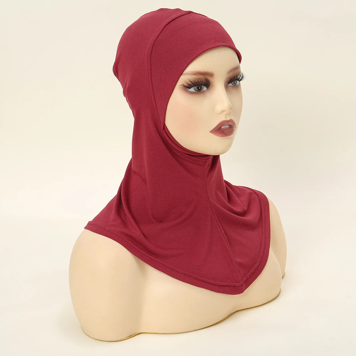 Hijabs musulmanes de gran venta, gorro interior de cobertura total para mujer, de algodón elástico, liso, underscarf, nuevo turbante de diadema interior