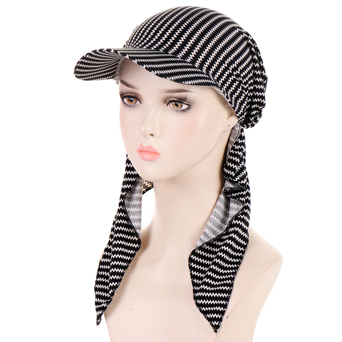 Brim Hijab Baseball Cap