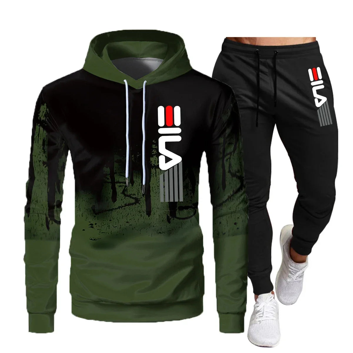 2026 Brand Autumn and Winter Hoodie Suit Men's Fashion Hoodie Brand Pants Casual Jogging Suit Sports Wear Sweatshirt