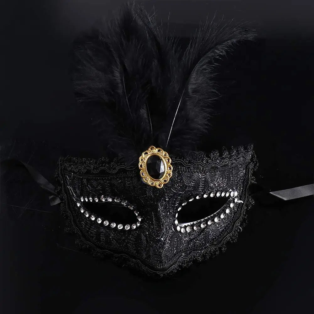 Máscara de bailarina, disfraz de carnaval, accesorios para mujeres y hombres, máscara de media cara de Halloween, máscaras para fiestas de graduación, accesorios de cosplay para fiestas