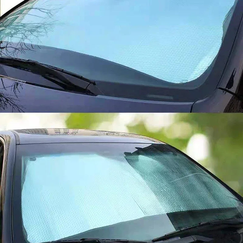 Parasoles de coche Cubierta Protección Anti-UV Parasoles de Ventana de Coche Parasol Plegable para Parabrisas de Exterior Accesorios de Exterior para Automóviles