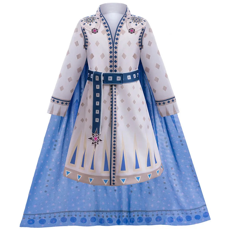New Girls Carnival Wish Queen Amaya Cosplay Costume For Kids Birthday Party Princess Dress UP Children Role Play Fancy Outfits